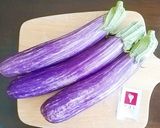 ゼブラ長茄子とハラペーニョのエスニック丼作り方1写真
