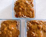 簡単すぎる蕎麦リメイク♡チーズカレー蕎麦作り方2写真