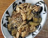 豚小間と茄子の田舎風味噌煮込み作り方7写真