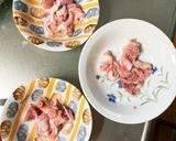 レンジ簡単きな粉味噌生姜味甘酢酢豚作り方2写真