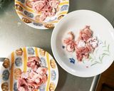 レンジ簡単きな粉味噌生姜味甘酢酢豚作り方3写真
