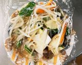 レンジ簡単きな粉味噌生姜味甘酢酢豚作り方12写真