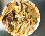 レンジ簡単きな粉味噌生姜味甘酢酢豚作り方17写真