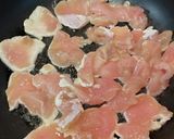 鶏胸肉の鶏すき作り方3写真