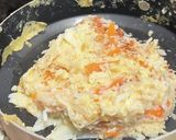 とろろと卵の車麩お好み焼き作り方5写真