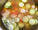 きゅうりとミニトマトのさっぱりスープ♪作り方2写真