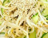 レンジで時短簡単！胡瓜ともやしのナムル作り方5写真
