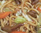 とんちゃん焼きうどん*味噌ホルモンうどん作り方8写真