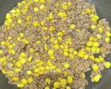激うま！子ども大喜び！コーンそぼろ丼作り方3写真