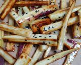 簡単フライパンひとつ♪サツマイモけんぴ作り方6写真