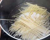 おだしと夏野菜で冷たいパスタ作り方5写真