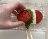 豆腐の塩麹漬けと大葉の和風カプレーゼ作り方4写真