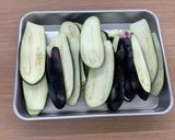 【大崎市】なすの青じそ巻き【食育】作り方1写真