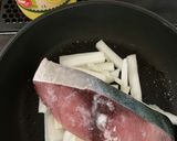 わらさ(ぶり)の塩レモン蒸し作り方2写真