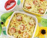 栄養たっぷり★夏野菜のマカロニグラタン作り方9写真