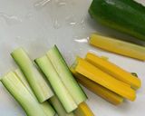 カンタン酢でズッキーニのピクルス作り方1写真