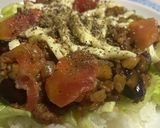 茄子のタコライス作り方5写真