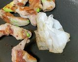 固いアボカドで肉巻き!作り方4写真