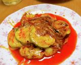 食べるラー油withズッキーニ作り方5写真