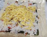 スモークサーモンとアボカドの巻き寿司作り方8写真