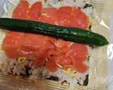 スモークサーモンとアボカドの巻き寿司作り方10写真