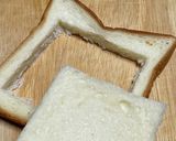 食パン1枚＋ワンパン de 韓国トースト作り方1写真