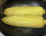 とうもろこしのフライパン蒸し作り方3写真