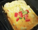 イタリアン卵焼き★トマト★バジル★チーズ作り方3写真