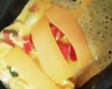イタリアン卵焼き★トマト★バジル★チーズ作り方4写真