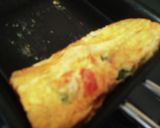 イタリアン卵焼き★トマト★バジル★チーズ作り方5写真