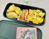 簡単お弁当♪ハム入りスクランブルエッグ☆作り方8写真