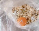 まるで鳥唐、高野豆腐としらすの唐揚げ作り方2写真