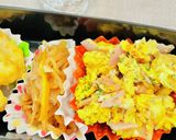 簡単お弁当♪ハム入りスクランブルエッグ☆作り方6写真