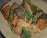 鶏もも肉と厚揚げの旨煮作り方13写真