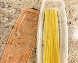 【楽めし】キムチとツナのスパゲティ作り方1写真