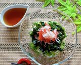 わかめたっぷり★ヘルシーぶっかけそうめん作り方4写真