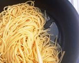 とんこつ味の鍋の素で濃厚カルボナーラ作り方3写真