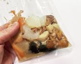 アイラップで防災食！おでんトマトパスタ作り方1写真