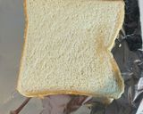 【息子レシピ】お好み焼き風トースト作り方1写真