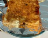 【息子レシピ】お好み焼き風トースト作り方4写真