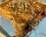 【息子レシピ】お好み焼き風トースト作り方5写真