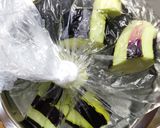 厚めに切ったトロトロのなすのお味噌汁　作り方2写真