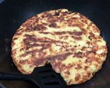 カリっとだし風味 豆腐ネギのフワフワ焼き作り方4写真