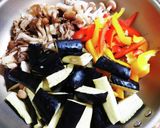 ナスときのこのサッパリ焼き作り方4写真