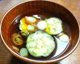 厚めに切ったトロトロのなすのお味噌汁　作り方6写真