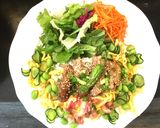 照り焼きチキンのせちらし寿司作り方7写真