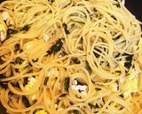 貧乏人パスタの海苔バージョン(^^)作り方4写真