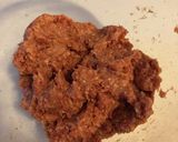 ピーマン入り肉みそのサンチュ包み作り方1写真