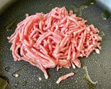 ピーマンとオクラの甘辛肉味噌炒め作り方3写真