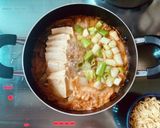 20分|簡単キムチチゲ★韓国ごはん作り方8写真